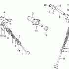 XL250 Распредвал и клапана