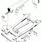 XL100 Swingarm @ chain case