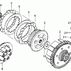 MT125 Сцепление
