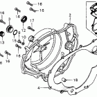 MT125 Крышка картера правая