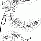 CB550K Taillight @ turn signal k1-76