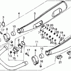 CB360T Глушитель