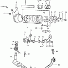 TL250 Gearshift fork @ shift drum