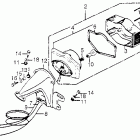 CB750K Фонарь задний