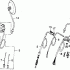 CB360T Handle switch @ lever