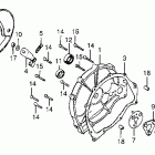 CB750K Кожух сцепления