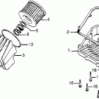 CB750K Oil filter @ oil pan