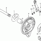 TL125S Задний тормоз