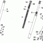 MT250 Передняя вилка