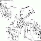 CB500T Brake pedal @ stand @ step