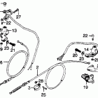 MR250 Handle grip @ cables  @ switches