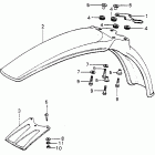 MT125 Переднее крыло
