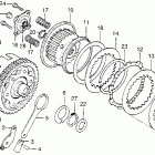 CB200T Clutch @ oil pump