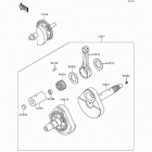 Bayou 400 4X4 (KLF400-B4) Коленвал