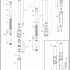 FXST 1BVJ SOFTAIL STANDARD (2023) FORK, FRONT - FXBBS, FXST