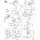 Bayou 220 (KLF220-A10) Handlebar(klf220-a10-a12)