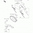 Prairie 400 (KVF400-D1) Decals(red)(d1)
