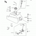 Bayou 400 4X4 (KLF400-B4) Топливный бак