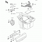 Bayou 400 4X4 (KLF400-B4) Короб для АКБ