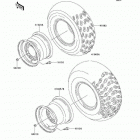 Bayou 300 (KLF300-B13) Колеса,покрышки