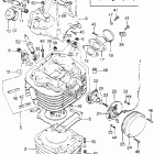 XL175 Цилиндр и головка цилиндра