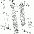 XL250 Задний амортизатор