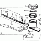CB750K3 Тормозной цилиндр
