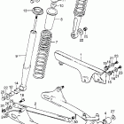 ST90 Swingarm @ rear shock absorber