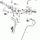 XL125 Handle lever @ switch k-k1