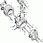 QA50K2 Цилиндр и головка цилиндра