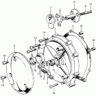 CB750K3 Кожух сцепления
