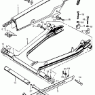 CB750K3 Swingarm @ chain case