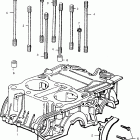 CL360 Upper crankcase