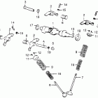 CL360 Распредвал и клапана