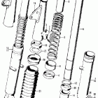 CB125S Передняя вилка
