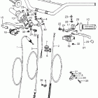 CR125M Handlebar @ cable