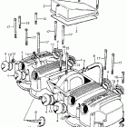 CB750K3 Крышка головки цилиндров