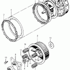 CB750K3 Сцепление