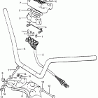 CB750K3 Handlebar @ fork top bridge