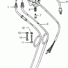 CB750K3 Right handle switch @ cable i