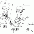 CL360 Speedometer @ tachometer