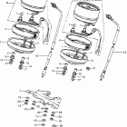 CB750K3 Speedometer @ tachometer