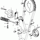 CB750K3 Цепь ГРМ и натяжитель