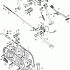 ST90 Muffler @ brake @ gearshift