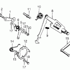 CB750K3 Gearshift @ drum stopper