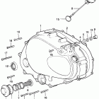 XL250 Крышка картера правая