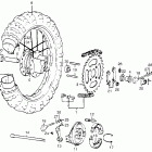 MR50 Rear wheel @ drive chain