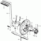 CB750K3 Kick starter @ spindle