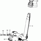 CB750K3 Траверса нижняя