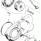 CB125S Генератор и крышка